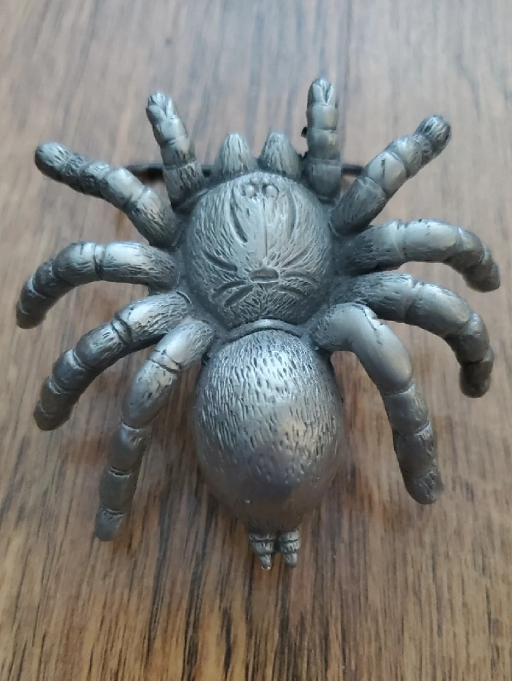 Metal 3D Tarantula Spider Belt‎ Buckle - Gunmetal Gray